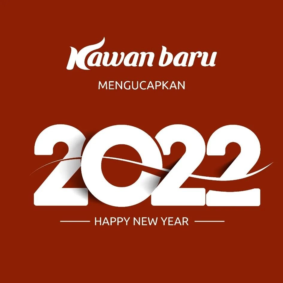 Selamat Tahun Baru 2022. Berkat Tuhan selalu menyertai. 🙏