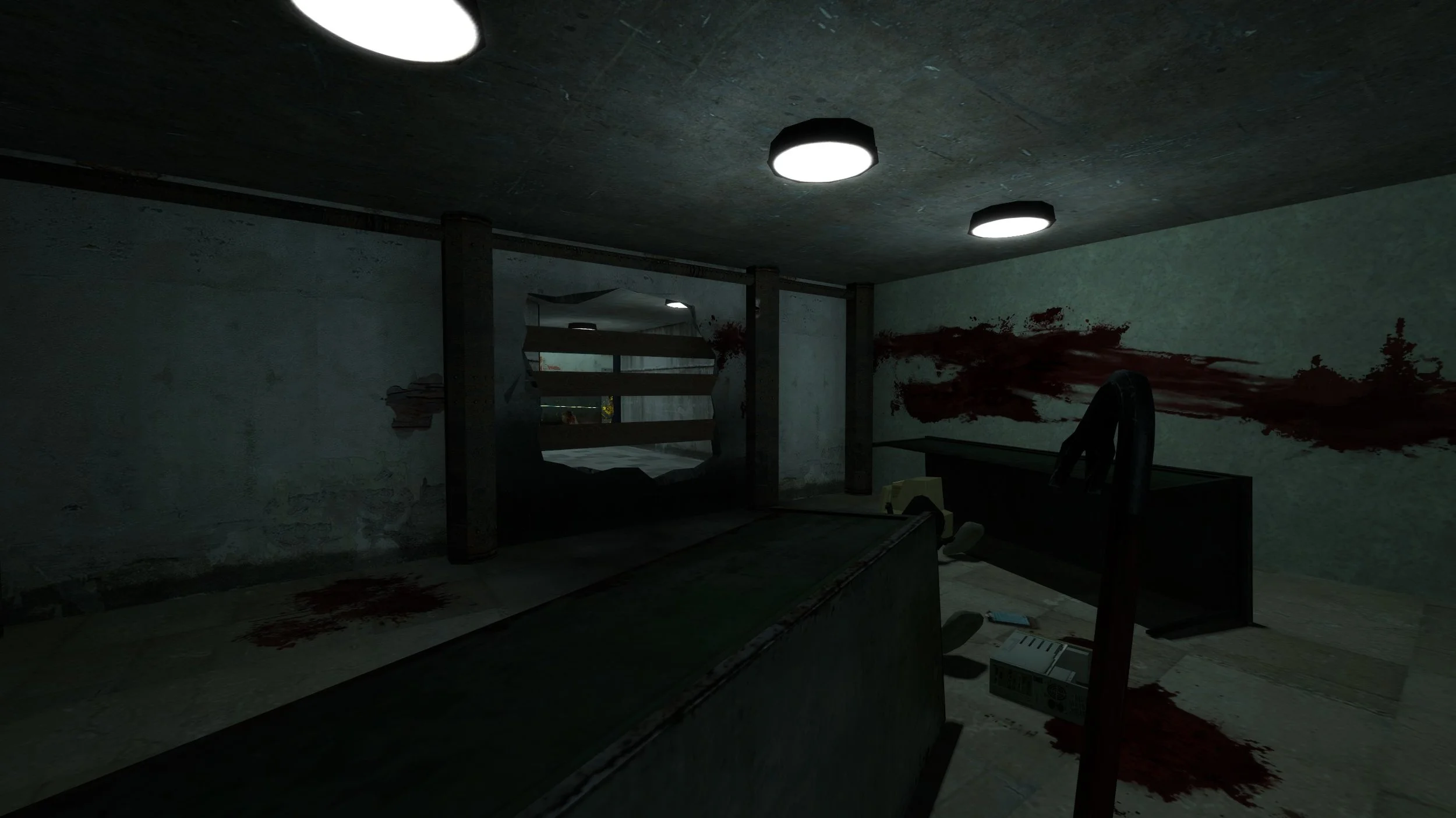 Turrets shooting Zombies