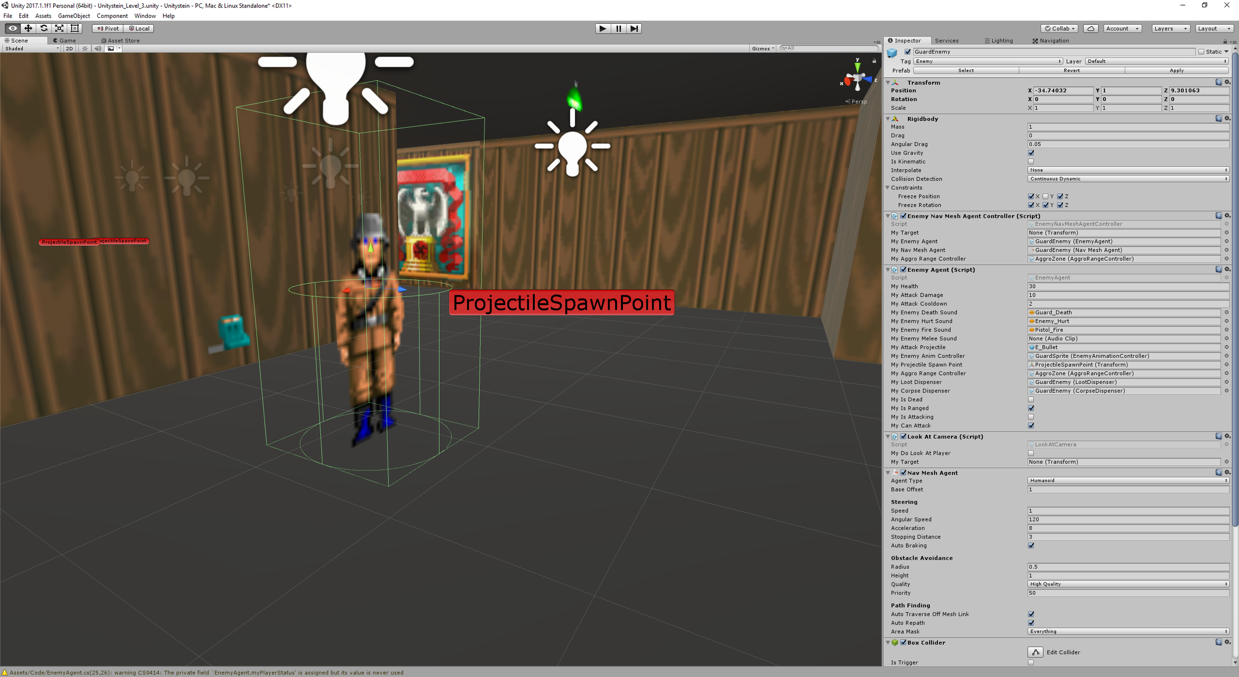 The Normal Guard in Unity