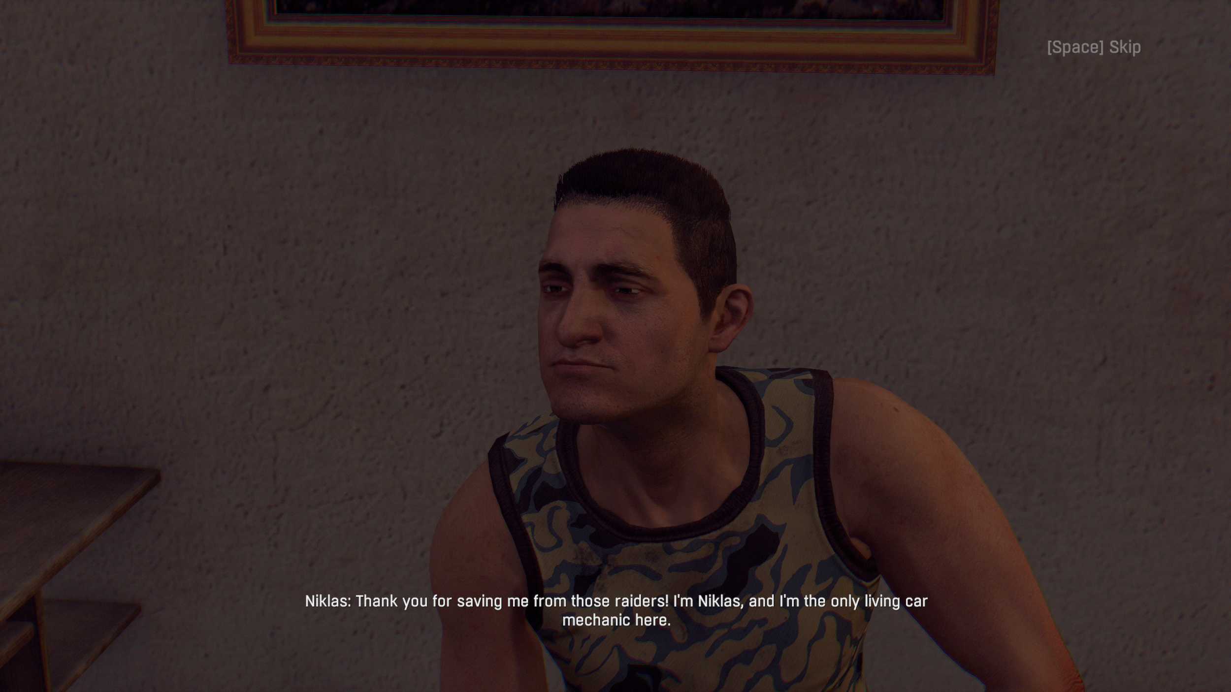 Dialog with Niklas - The Mechanic