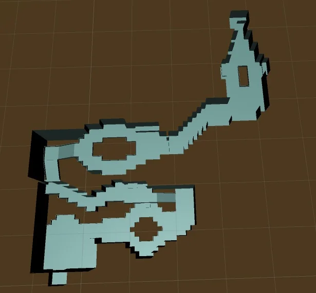 Hallway Level - Early Greybox