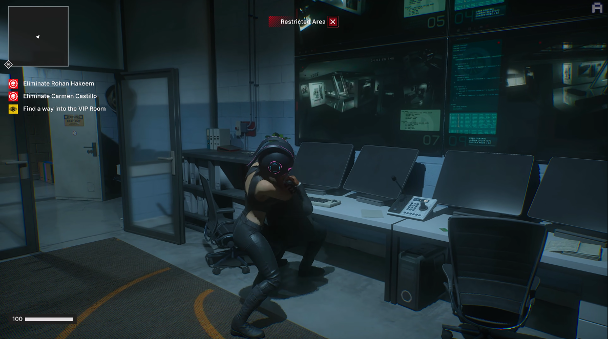 Getting access to the VIP-Room