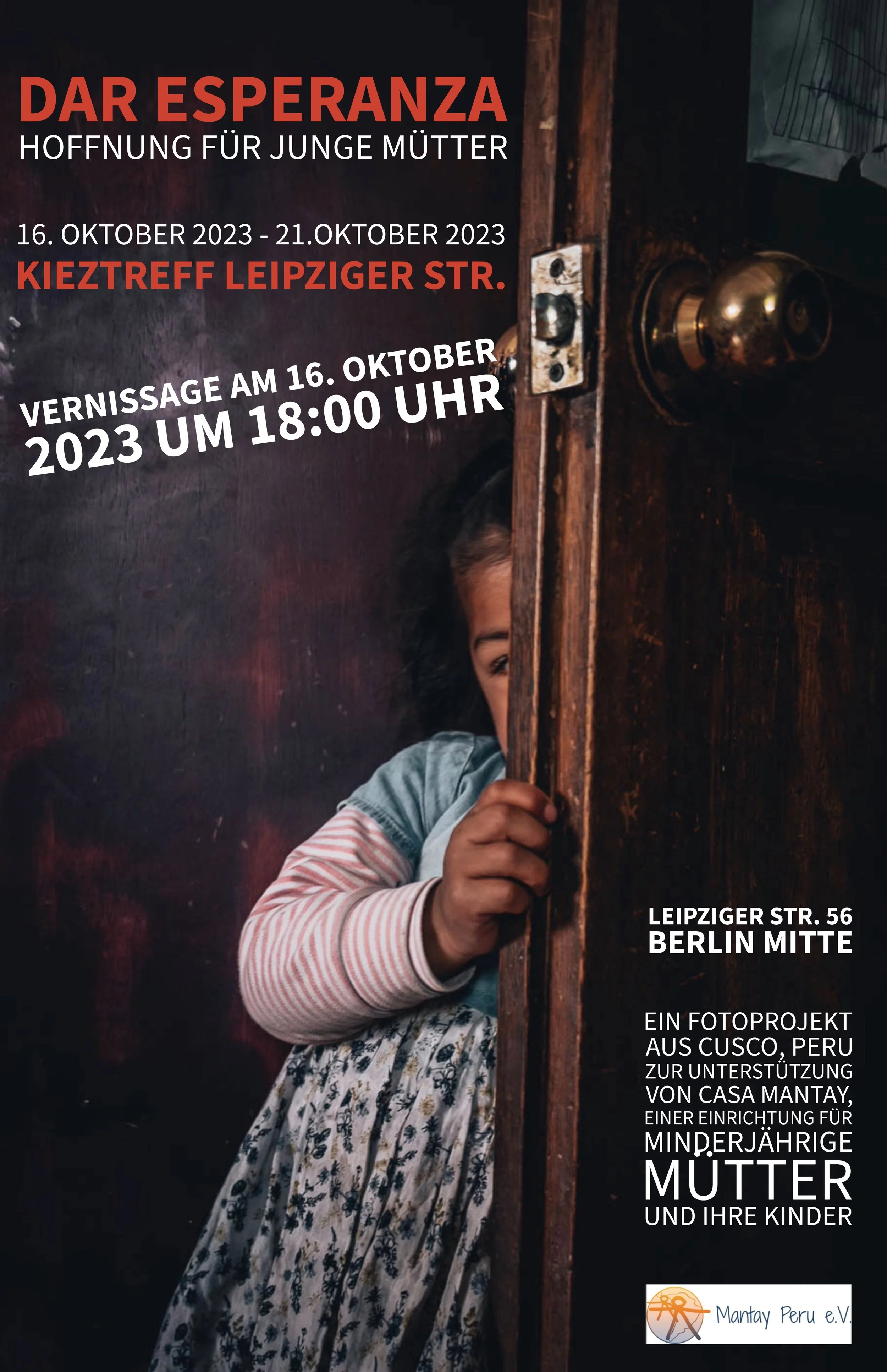 DAR ESPERANZA im KiezTreff Leipziger Str. in Berlin 16.10.-21.10.2023