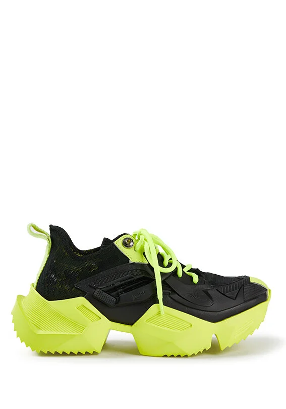 BANU | MECHA BLACK AND LIME