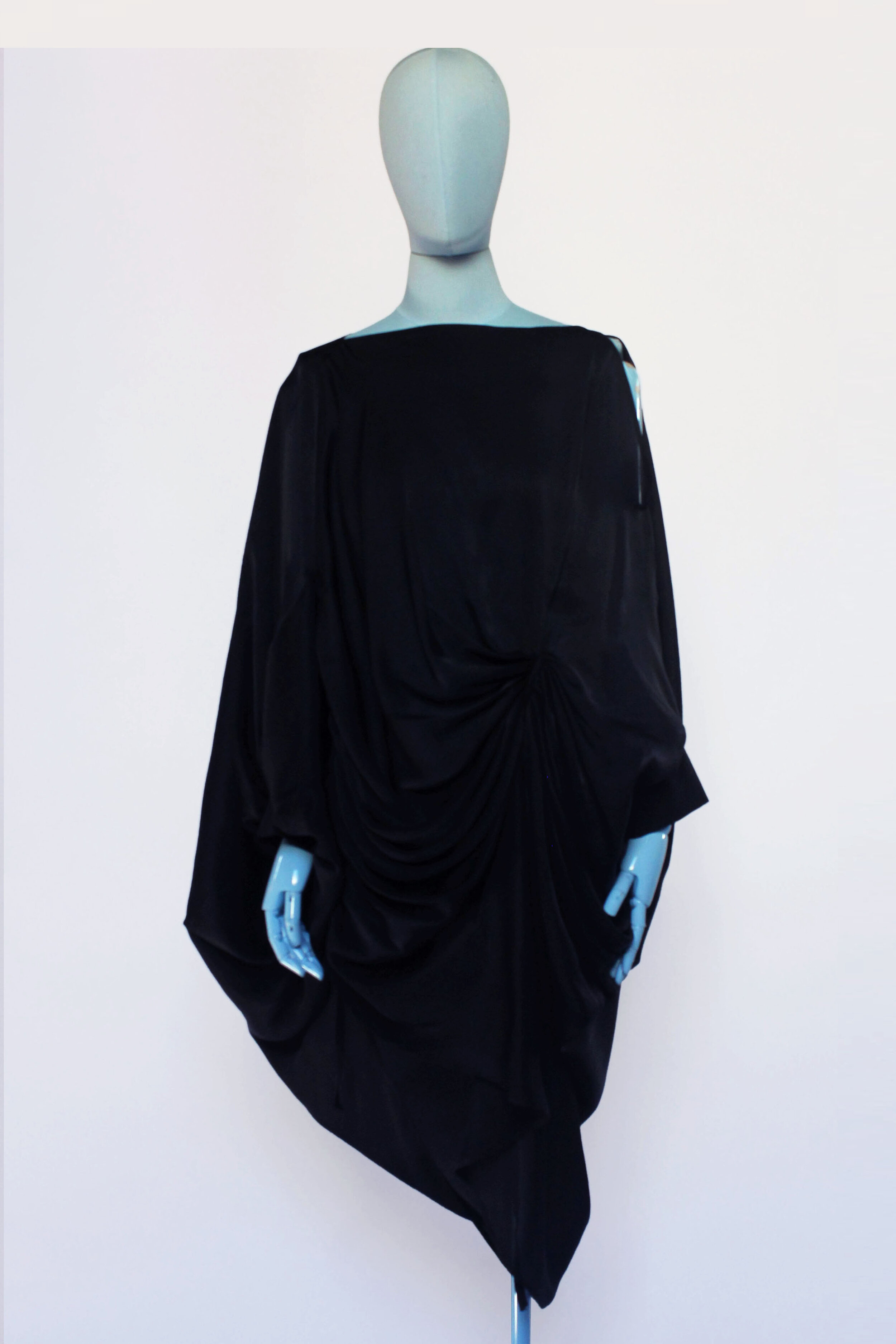 SS21 SILK BLACK DRESS