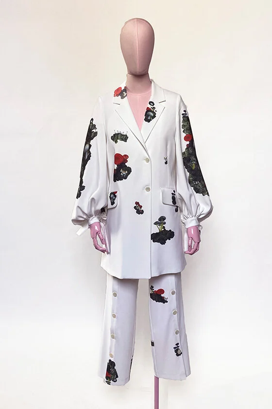 MUSHROOM PRINT SUIT 