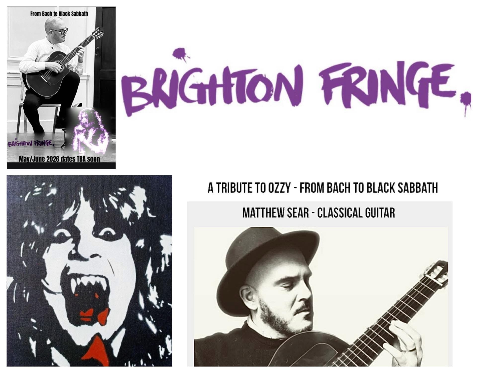 A Tribute to Ozzy classical guitar recital - Brighton Fringe