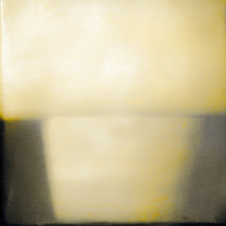 Grande composition jaune de Naples dilué