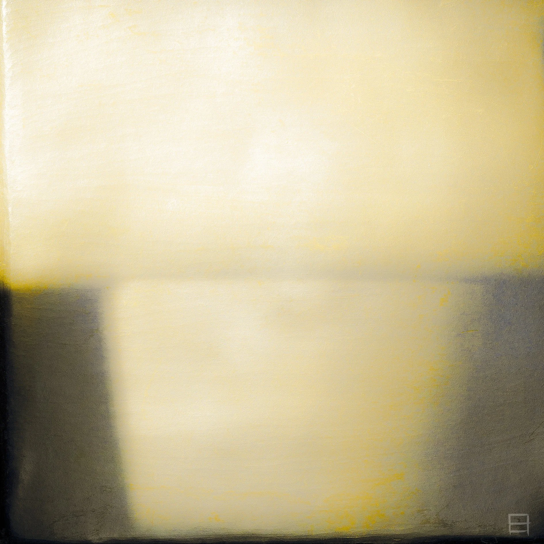 CR427 - Grande composition jaune de Naples dilué