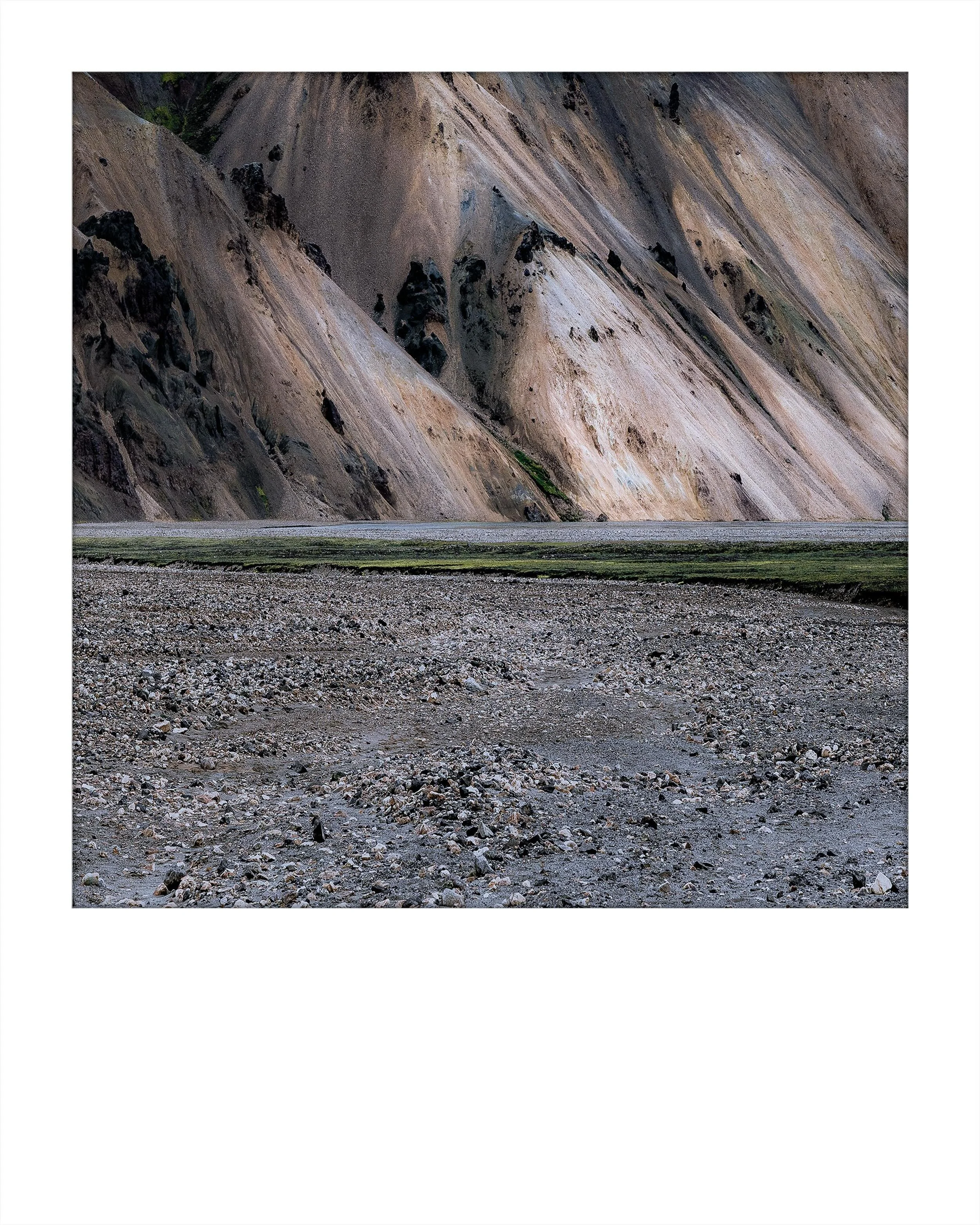 CR478 - Landmannalaugar, Iceland / 40 x 40 cm