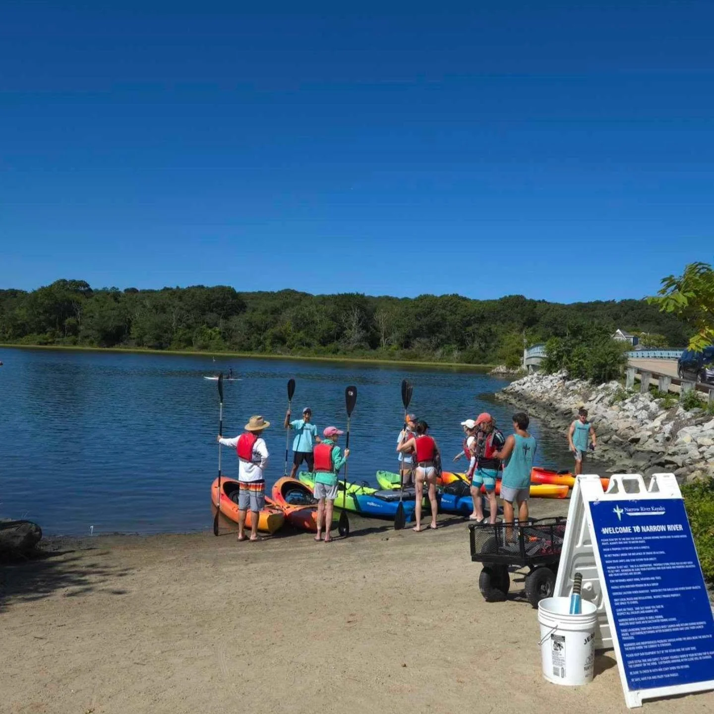 Join us in welcoming a new season at NRK!
📅 OPEN THIS SATURDAY,  SUNDAY, MONDAY 
🕑 10am-5pm 
✅️ Kayak, Canoe and SUP Rentals
Weather permitting
Book online or drop in!
401-829-7534
