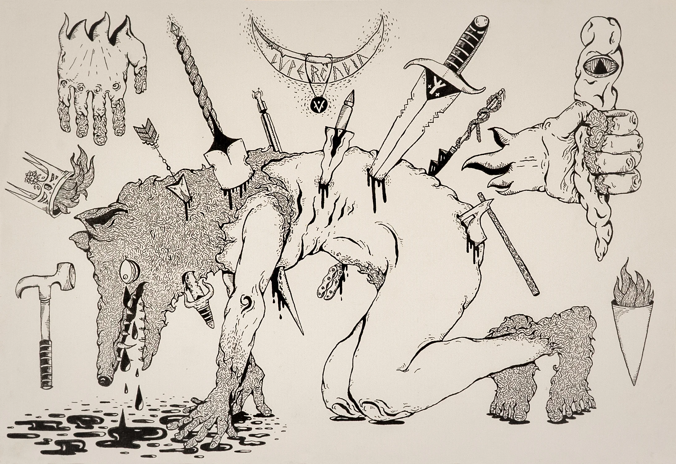 Lupercalia, detail