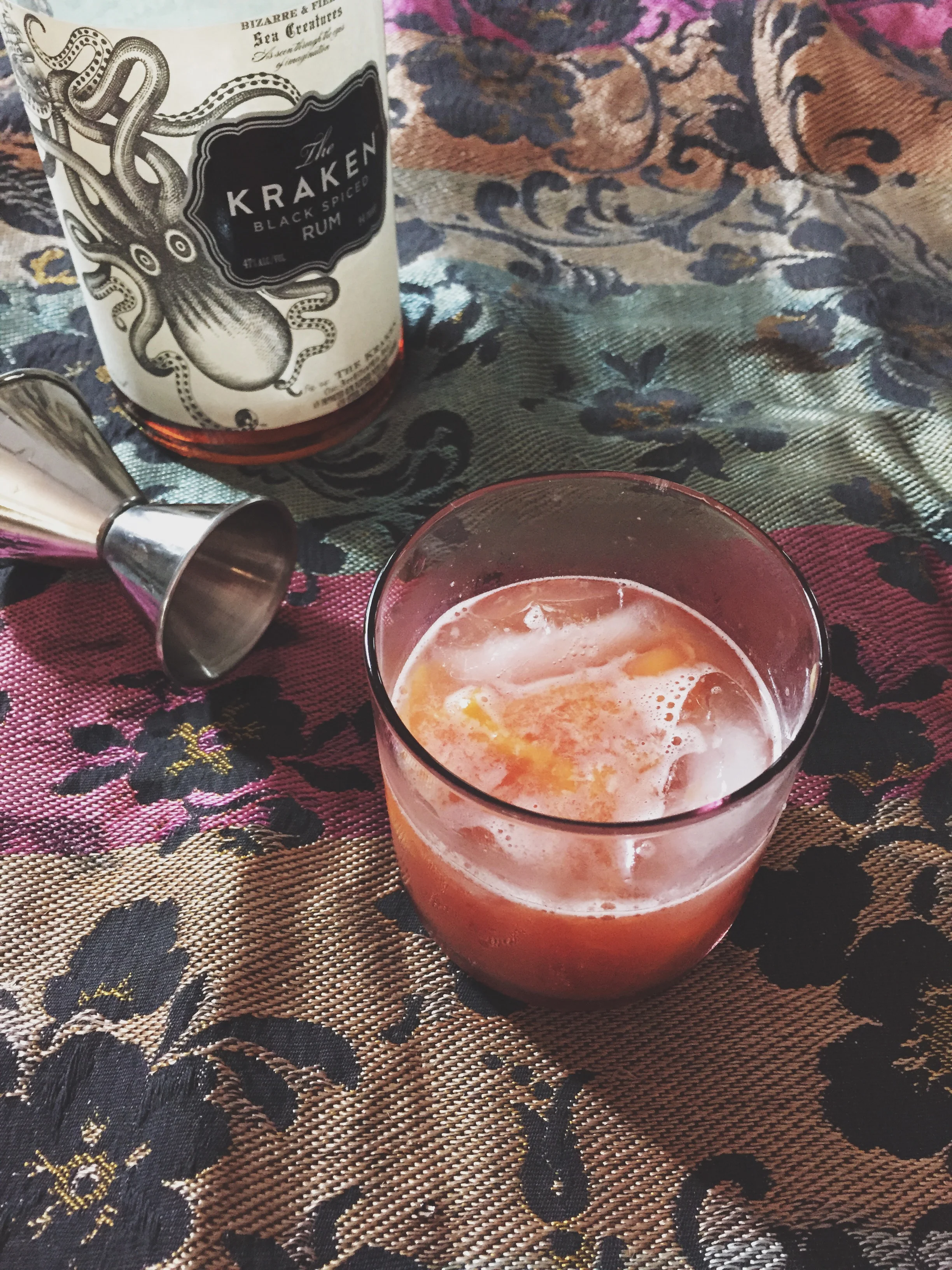 Peach & Rum Punch | Cassia & Co.