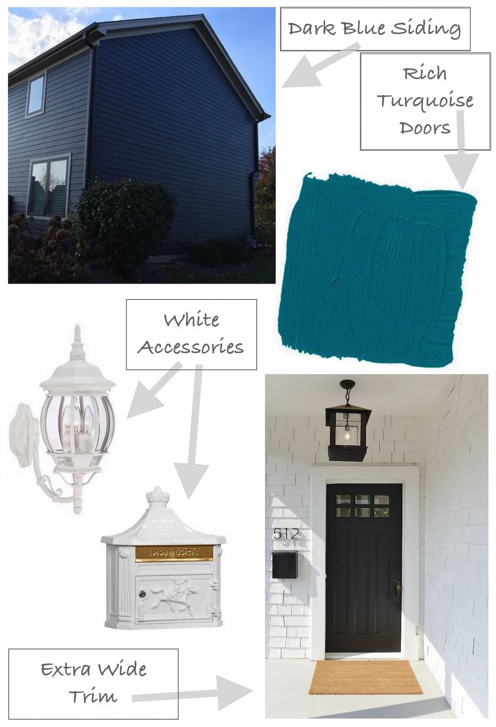 Siding Project Inspiration | Cassia & Co.