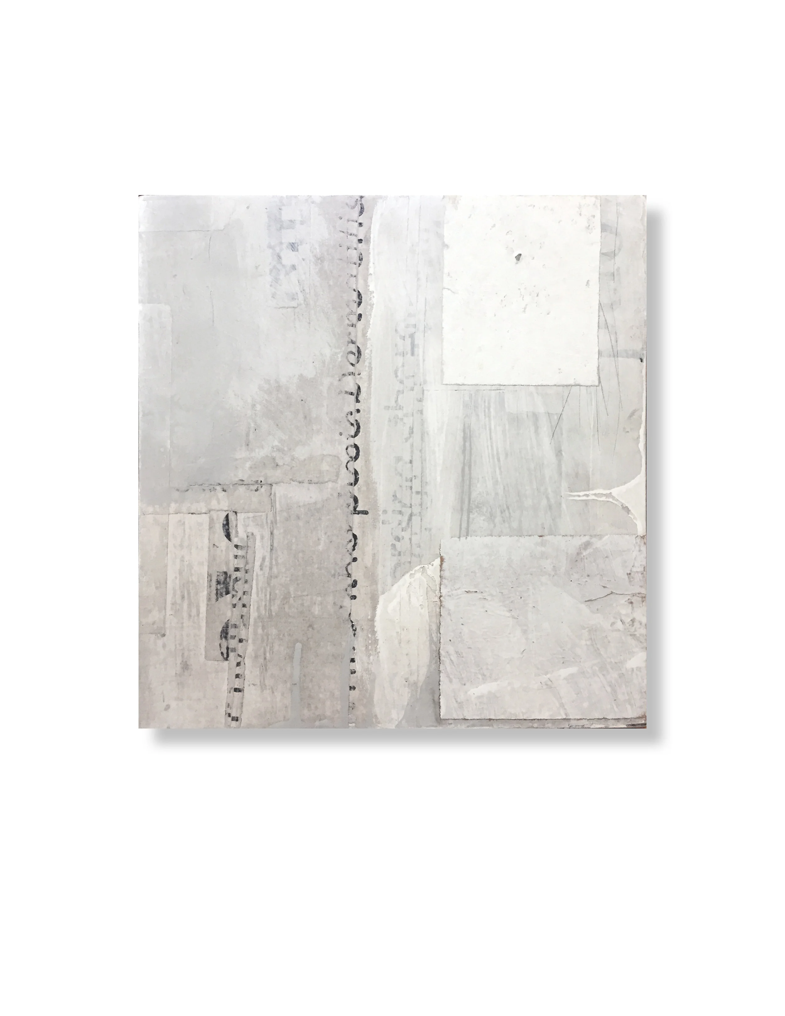 White Square with Type