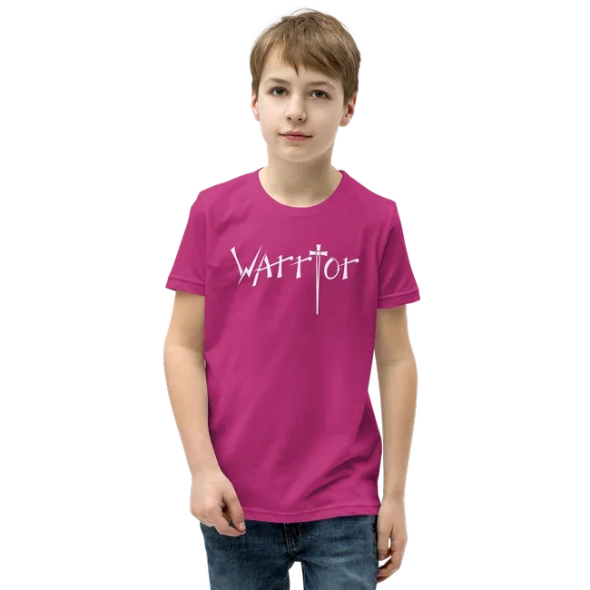 warrior-kids-short-sleeve-tee-berry-front-02_OP.webp