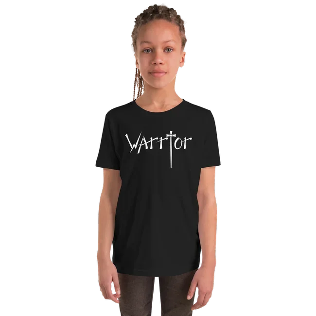 warrior-kids-short-sleeve-tee-black-front-04_OP.webp