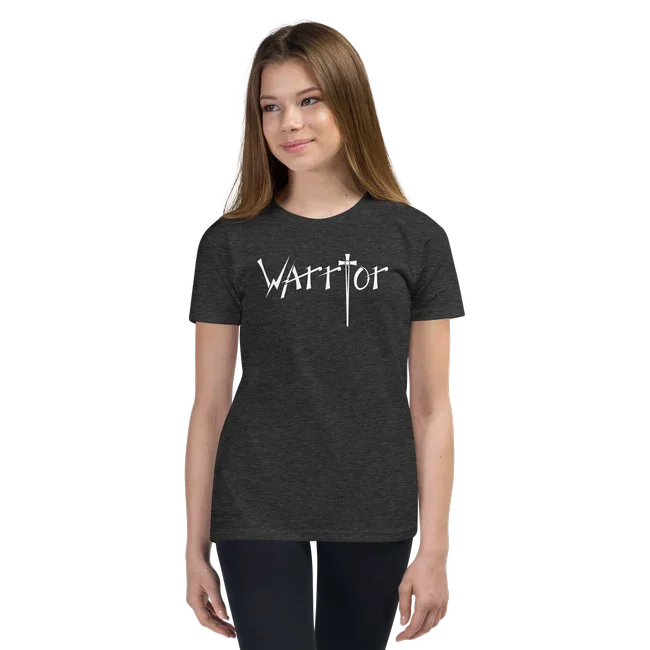 warrior-kids-short-sleeve-tee-dark-grey-heather-front-01_OP.webp