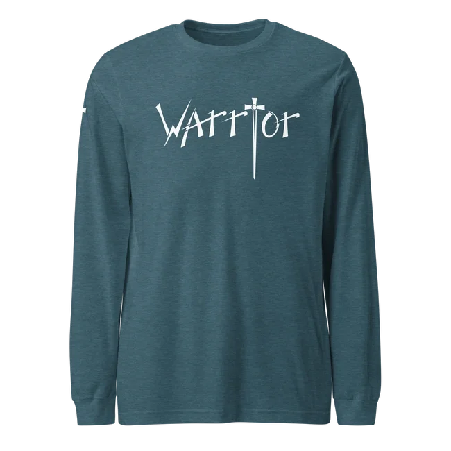 warrior-long-sleeve-tee-heather-deep-teal-front-03_OP.webp