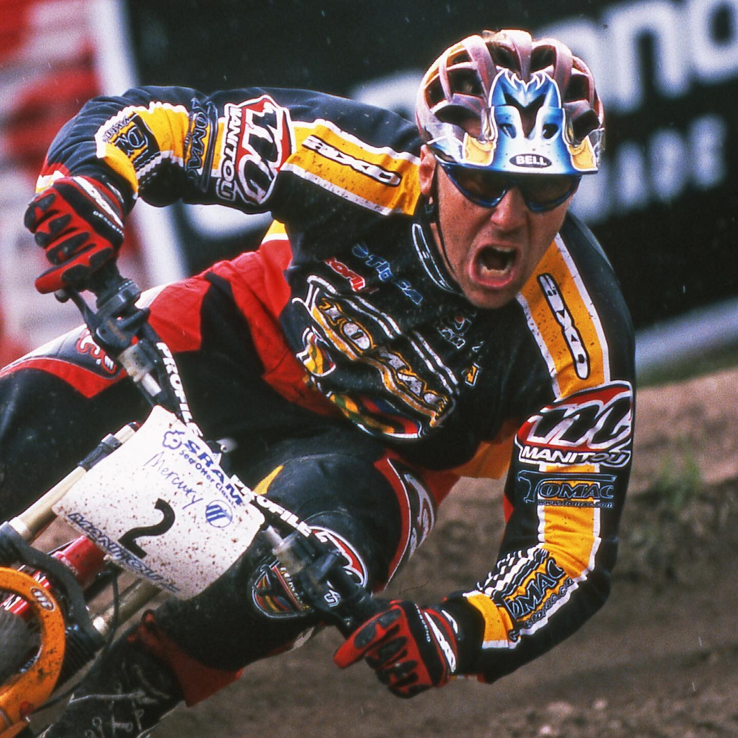 In the early days, John Tomac would often do both the downhill and the cross-country races on the same weekend. The Tomac Attack was a real thing! 📷 🚲 1. Sea Otter 1999 / 2.3.4. Quebec World Cup 1996 / 5.6. Vail Worlds 1994 / 7. Photo Mob Vail Worl