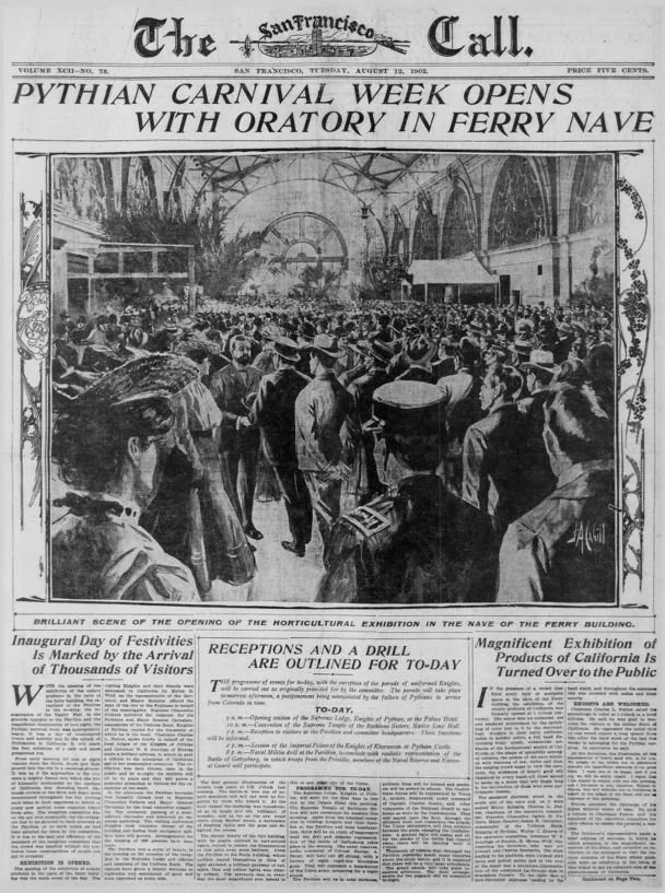 History Flashback - San Francisco Call for August 12, 1902