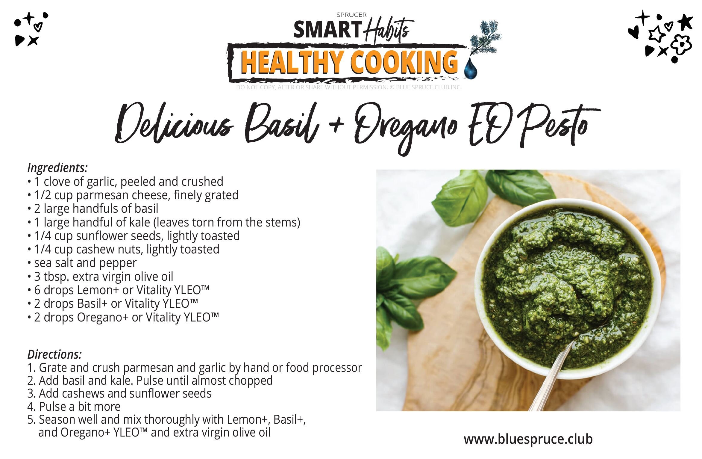 SMART HABITS_Healthy Cooking_Delicious Basil and Oregano Pesto.JPG