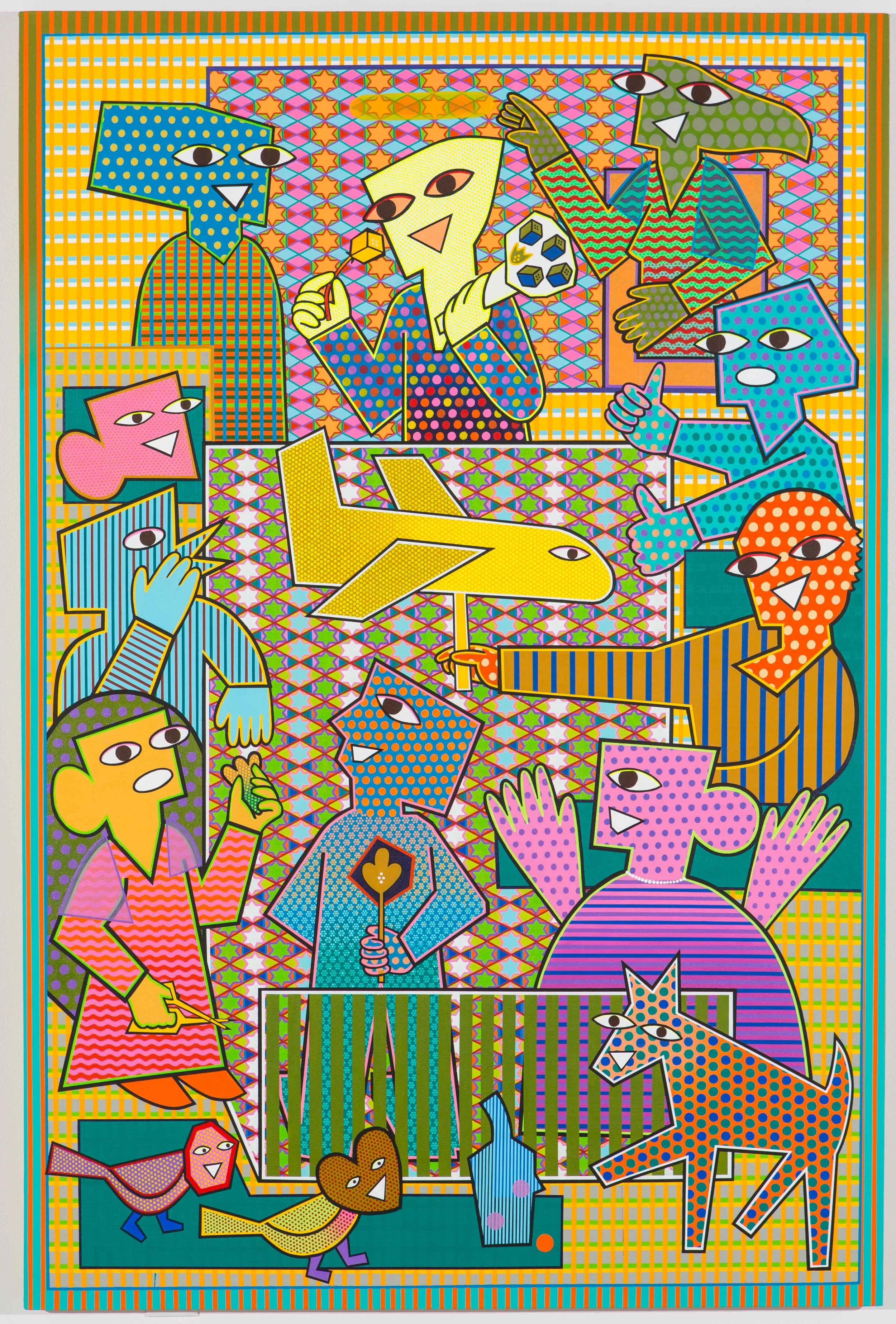  Pranav Sood was born in Punjab, India and lives in Brooklyn, NY. He works primarily with acrylic 