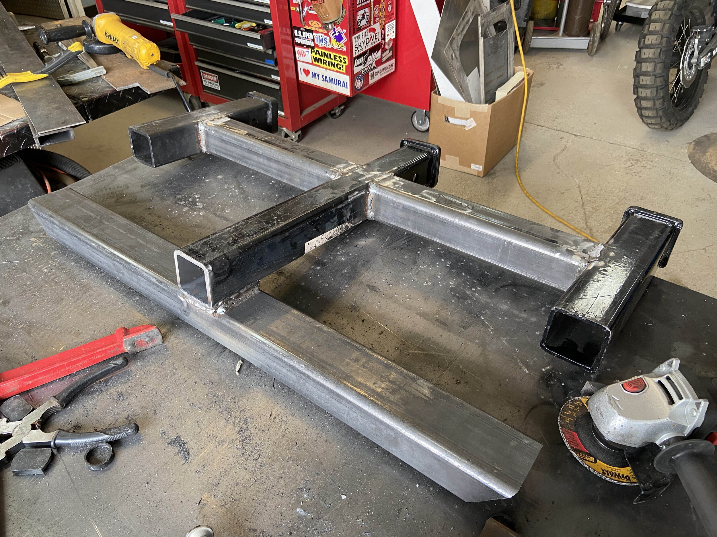 Initial Dry Fit Trailer Hitch2.jpg