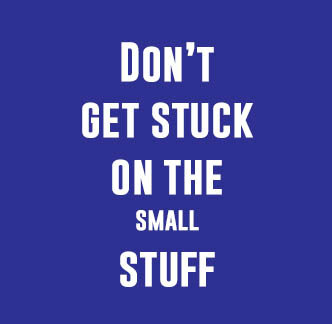 social media content curation tip - don’t get stuck on the small stuff
