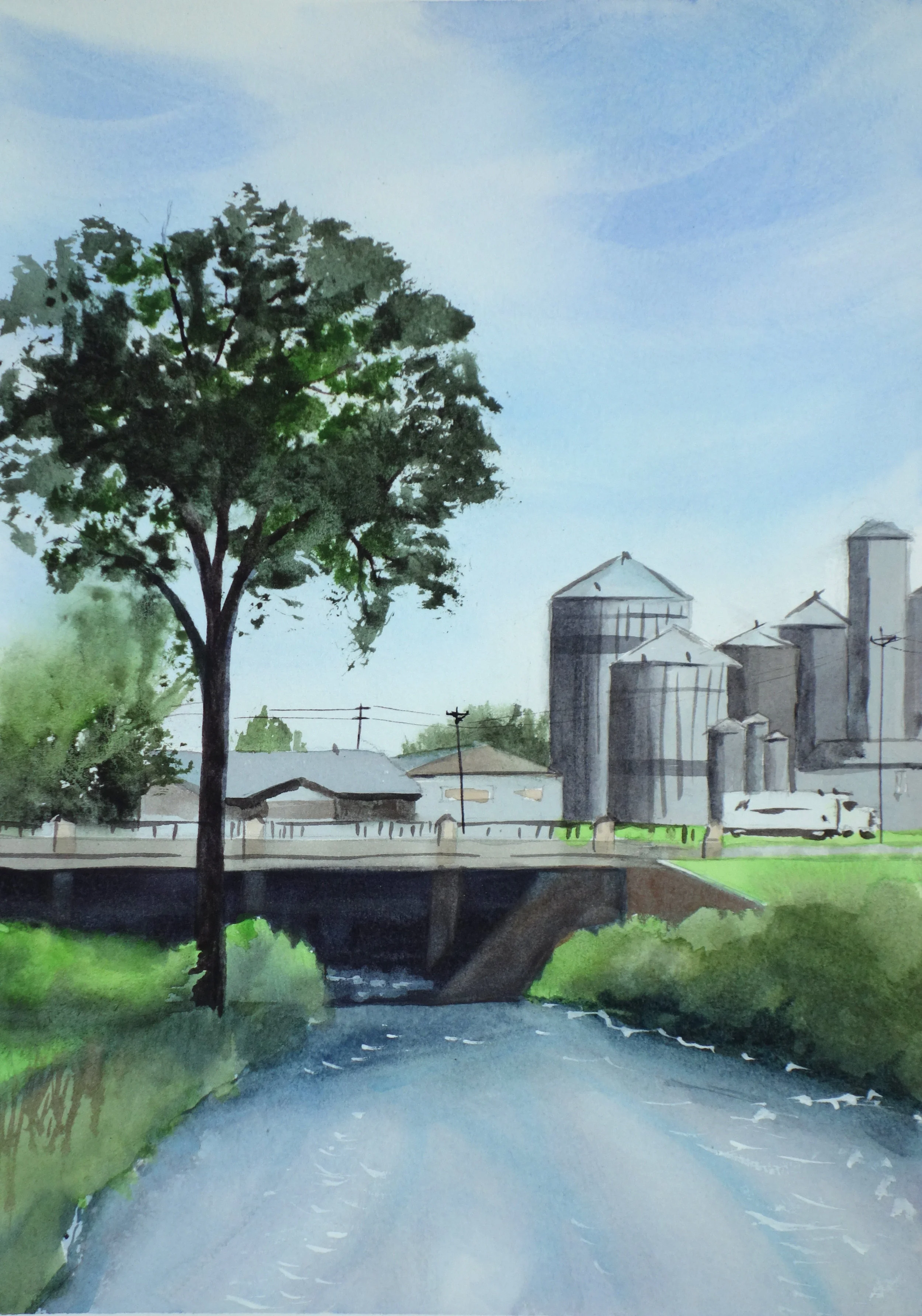 Zumbrota from the Covered Bridge