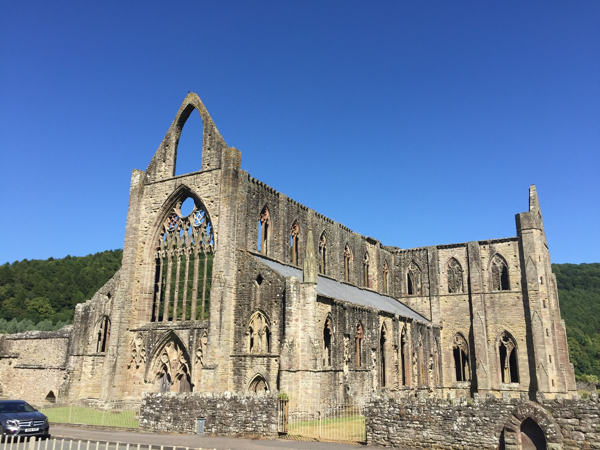 Tintern Abbey as seen by PJ