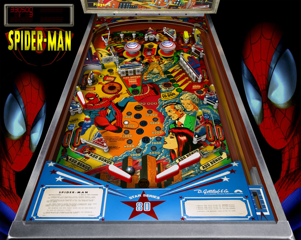 Spider-Man pinball