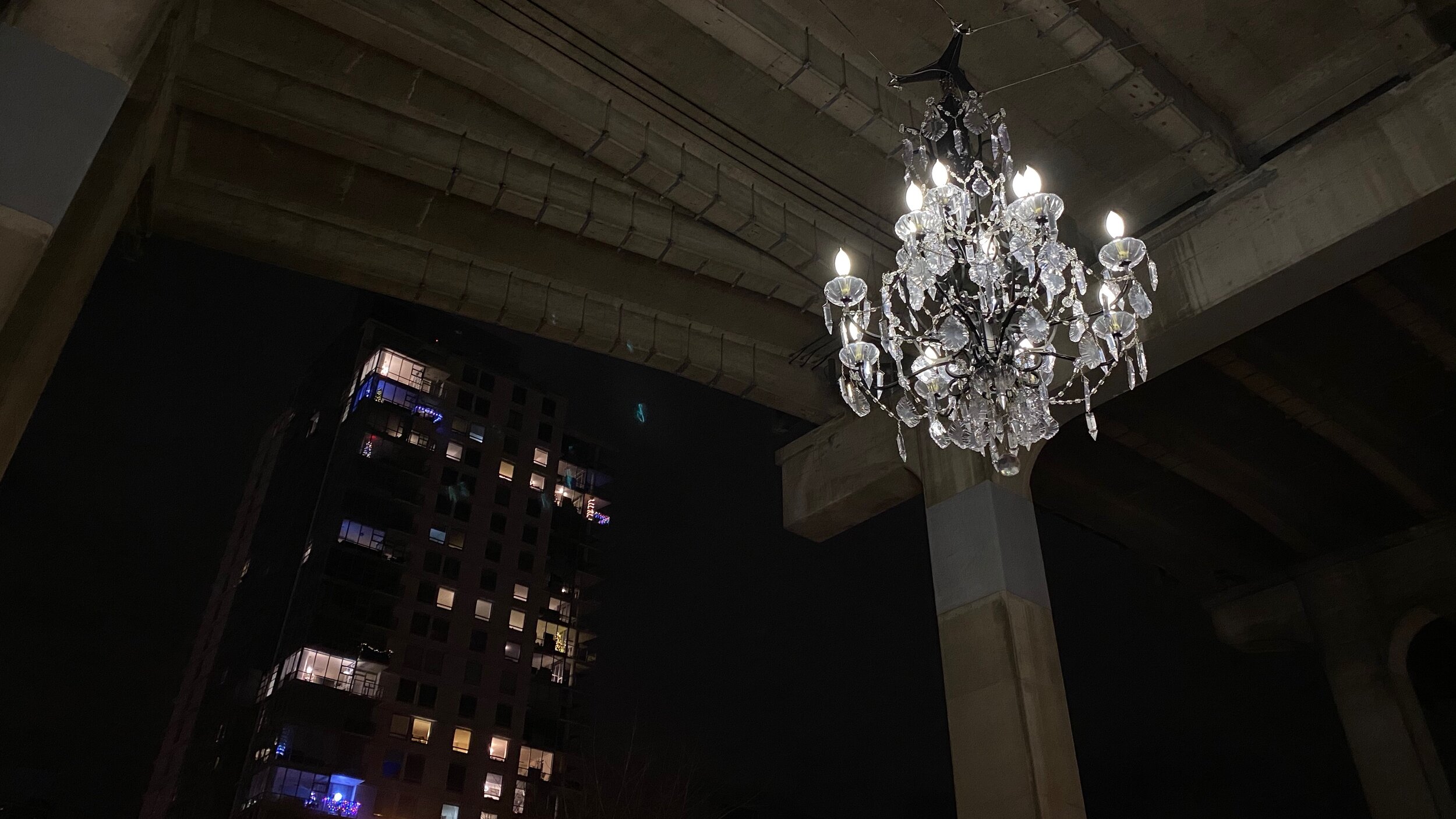 The big chandelier