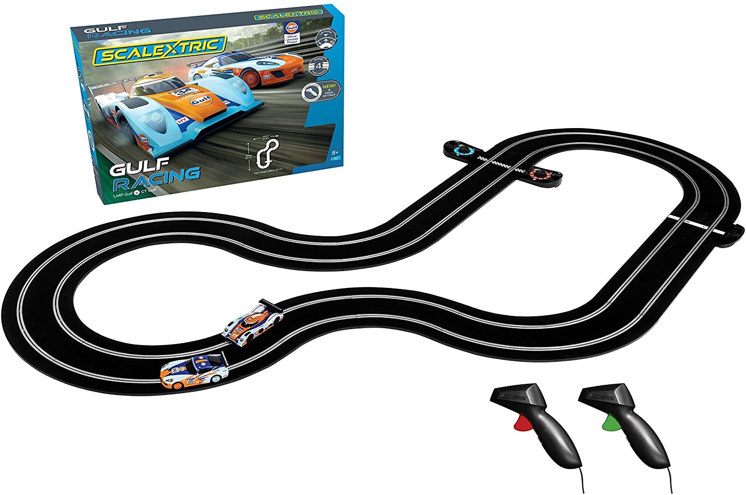 Typical race car set