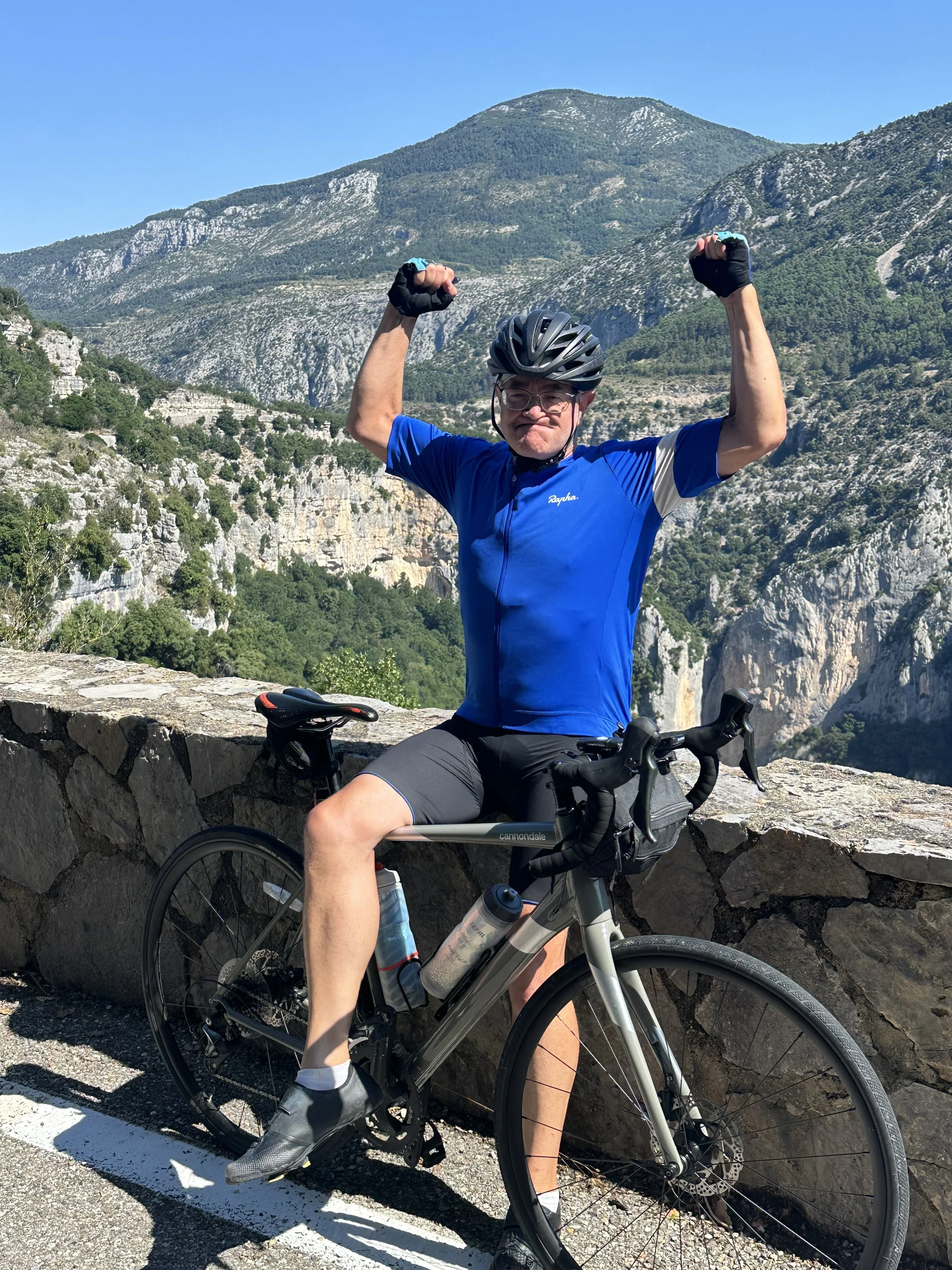 Dale (not a listener) conquers the Ardeche