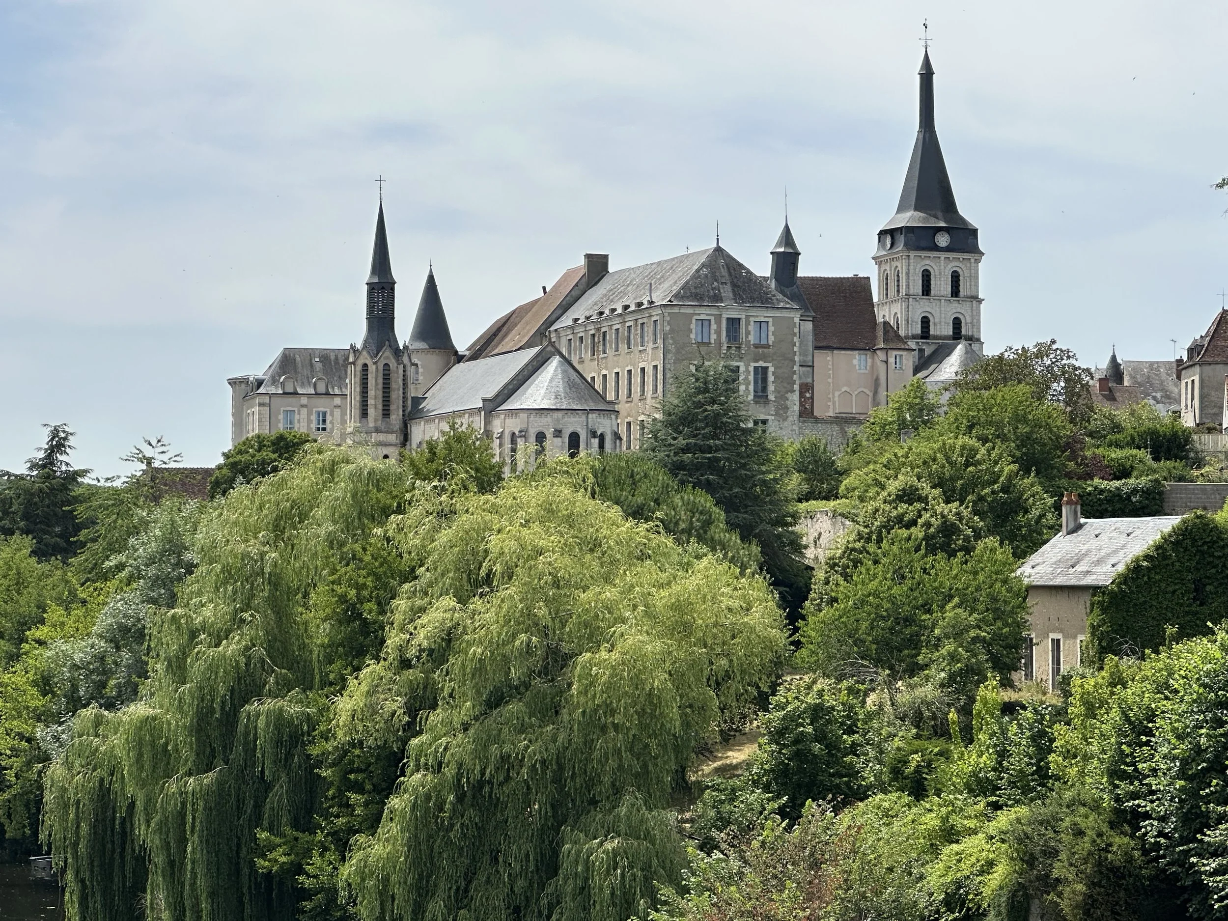 A pleasant little chateau upstream on the Creuse