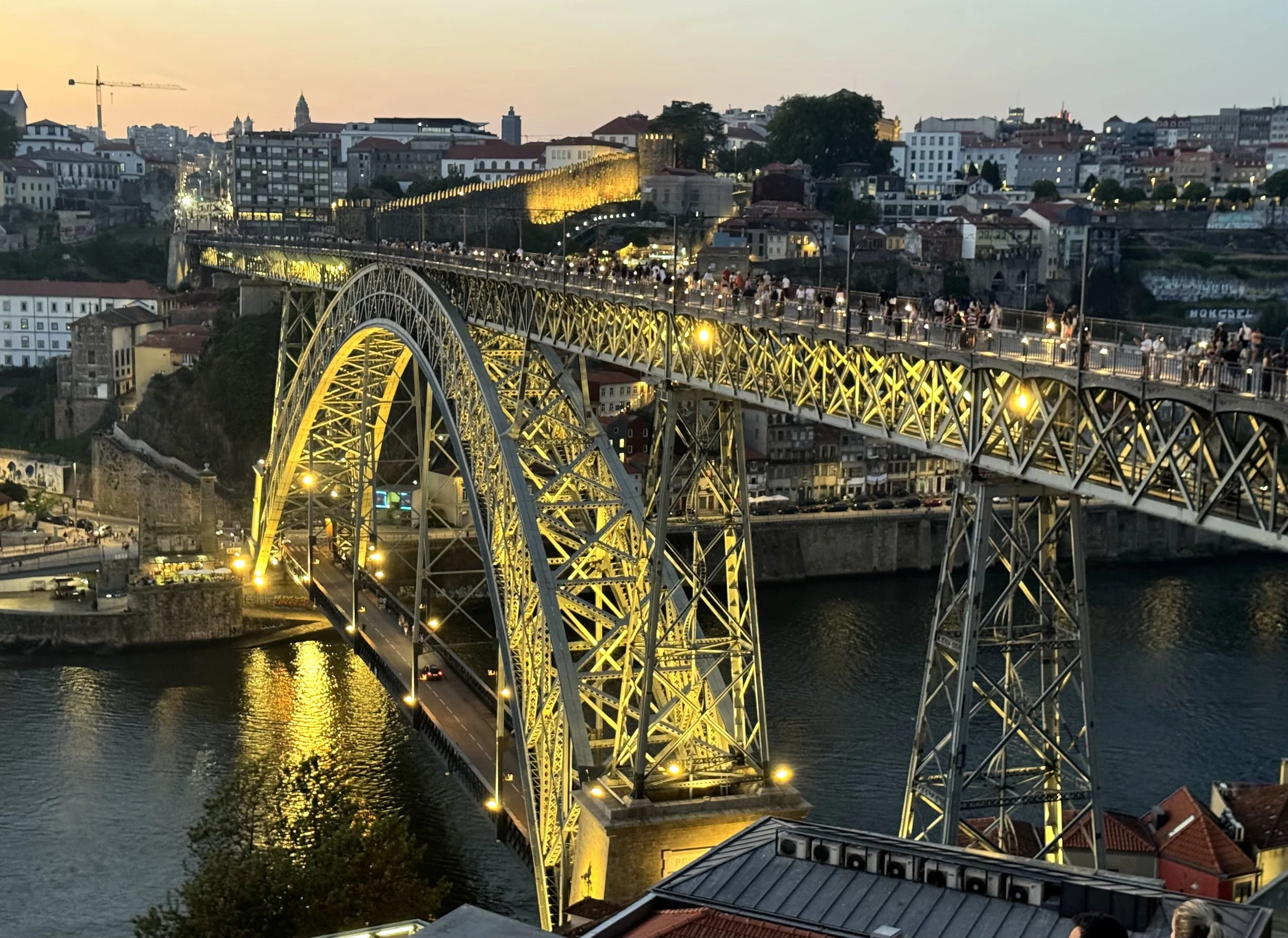 Dom Luis I bridge in Porto