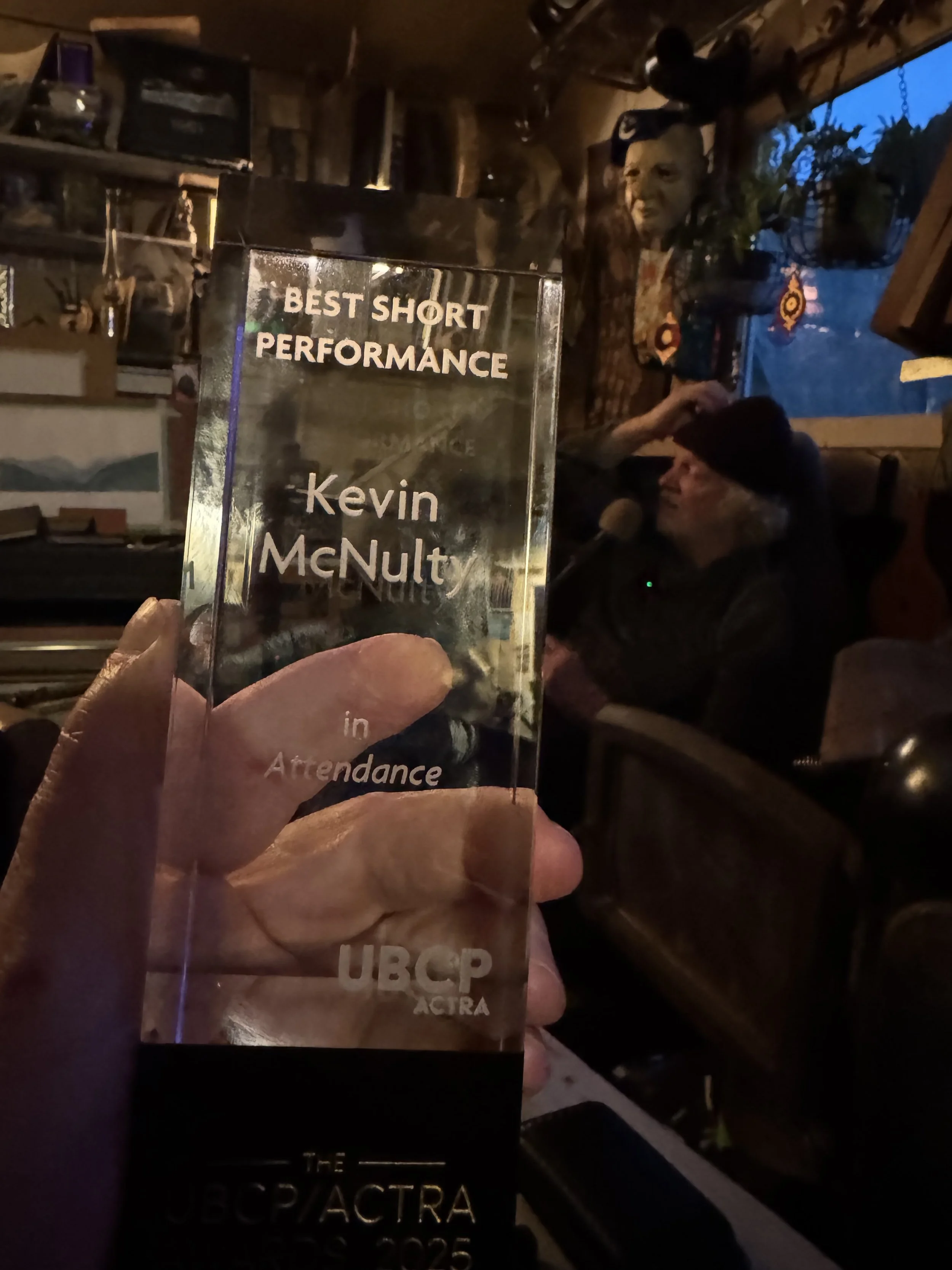 KJ's OBCP Award for Attendance