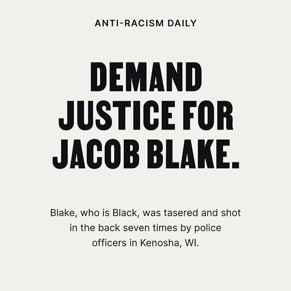 Heartbroken and sickened by what is continuing to happen in our country. Here are some concrete actionable steps you can take towards justice. Thank you @antiracismdaily for the post 💔