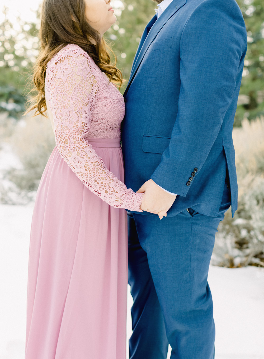 Wedding photographers in Reno, Reno engagement photos in winter
