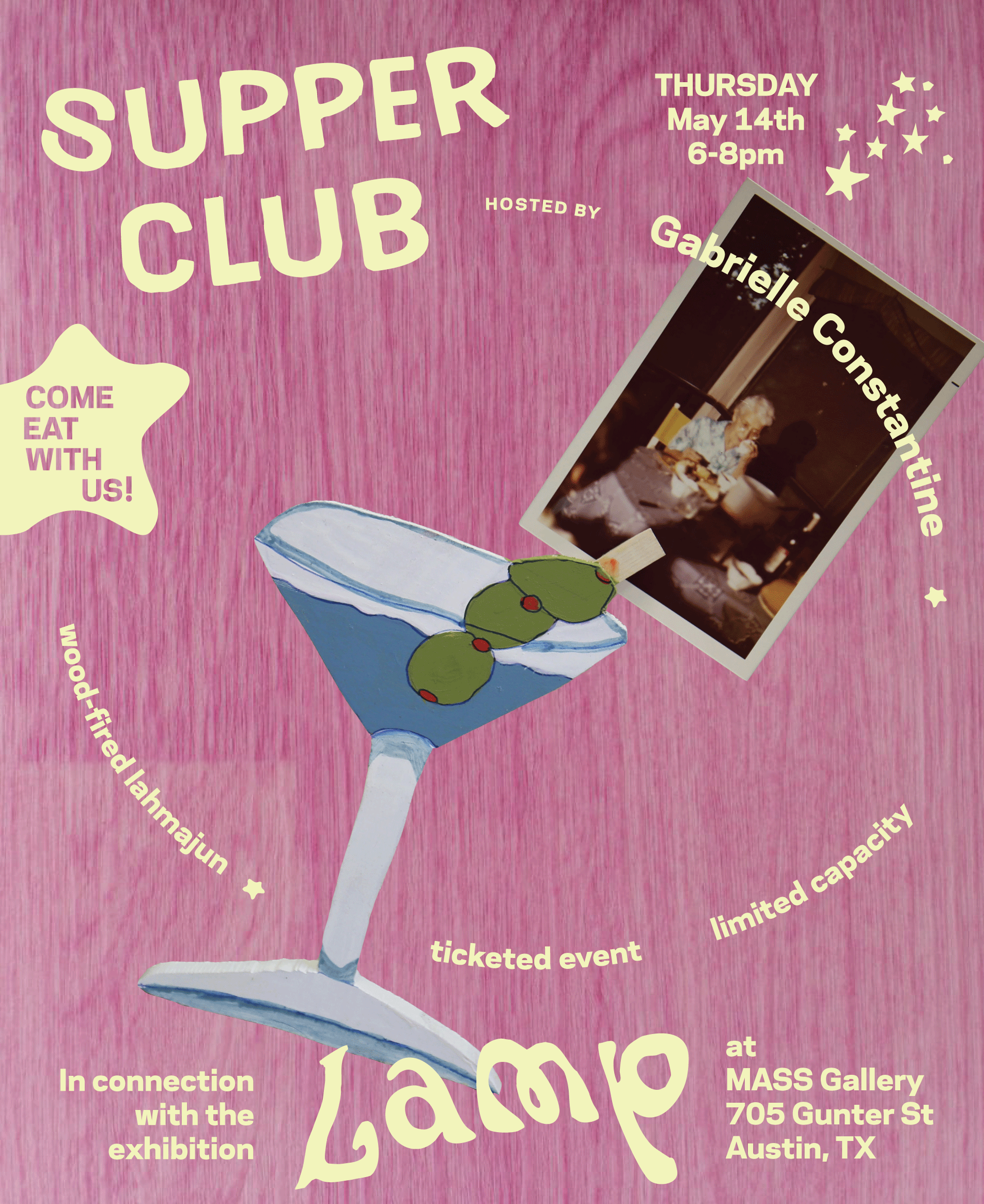 Supper Club: A Connection Between LAMP &amp; The Earth Oven at MASS Gallery