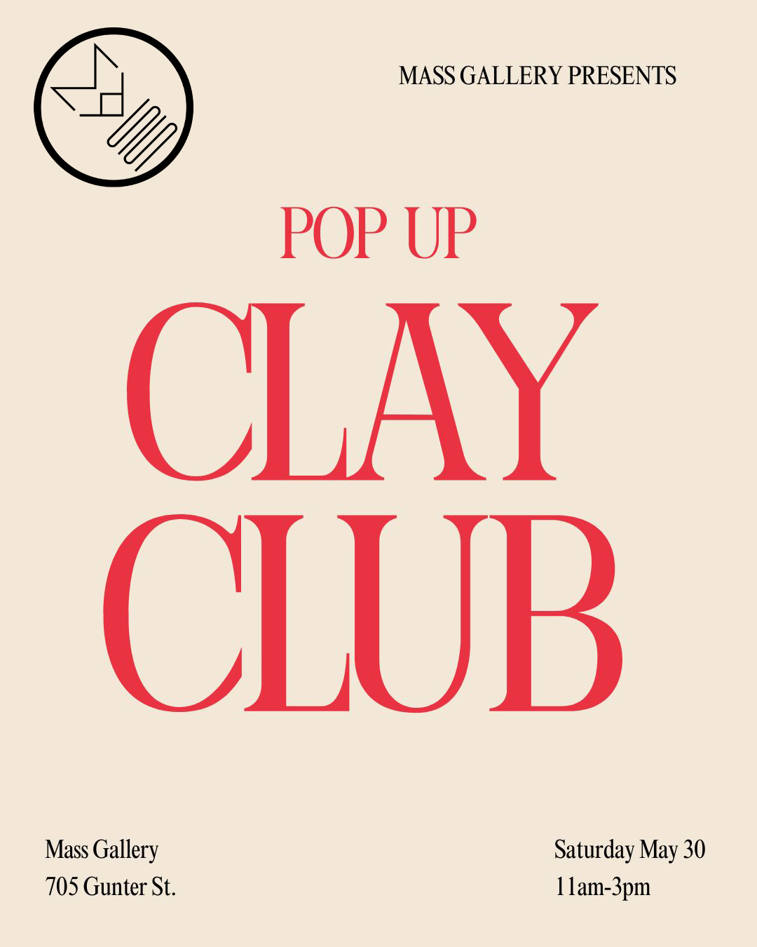 Clay Club Pop-up
