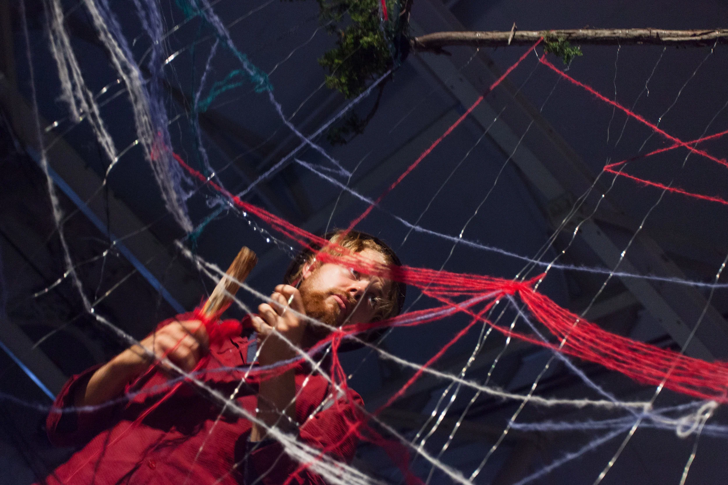 How To Tell The Future By Weaving 3 at Drone Dancing 2018 by Johannes Erb.jpg