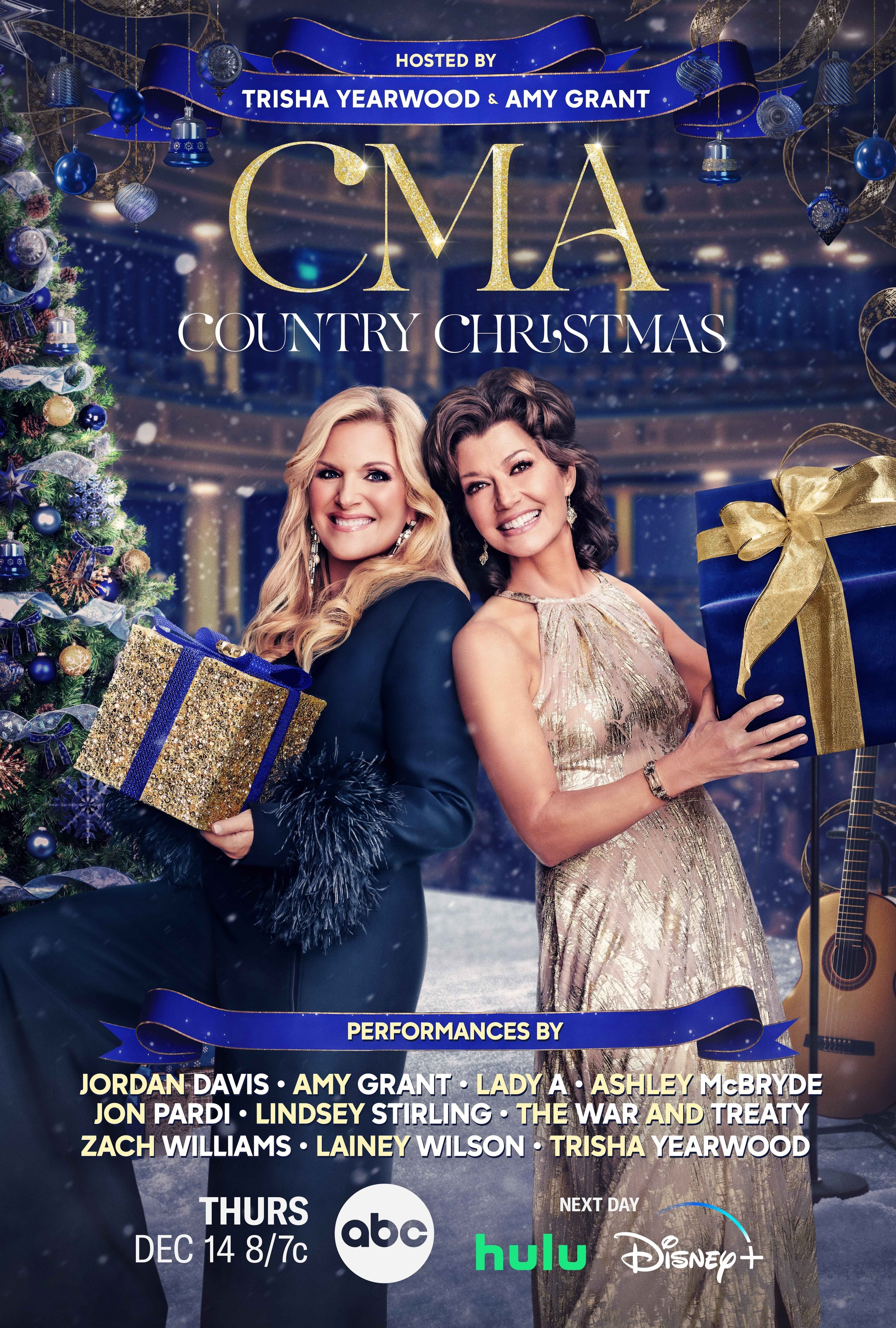 CMA country Christmas photoshoot