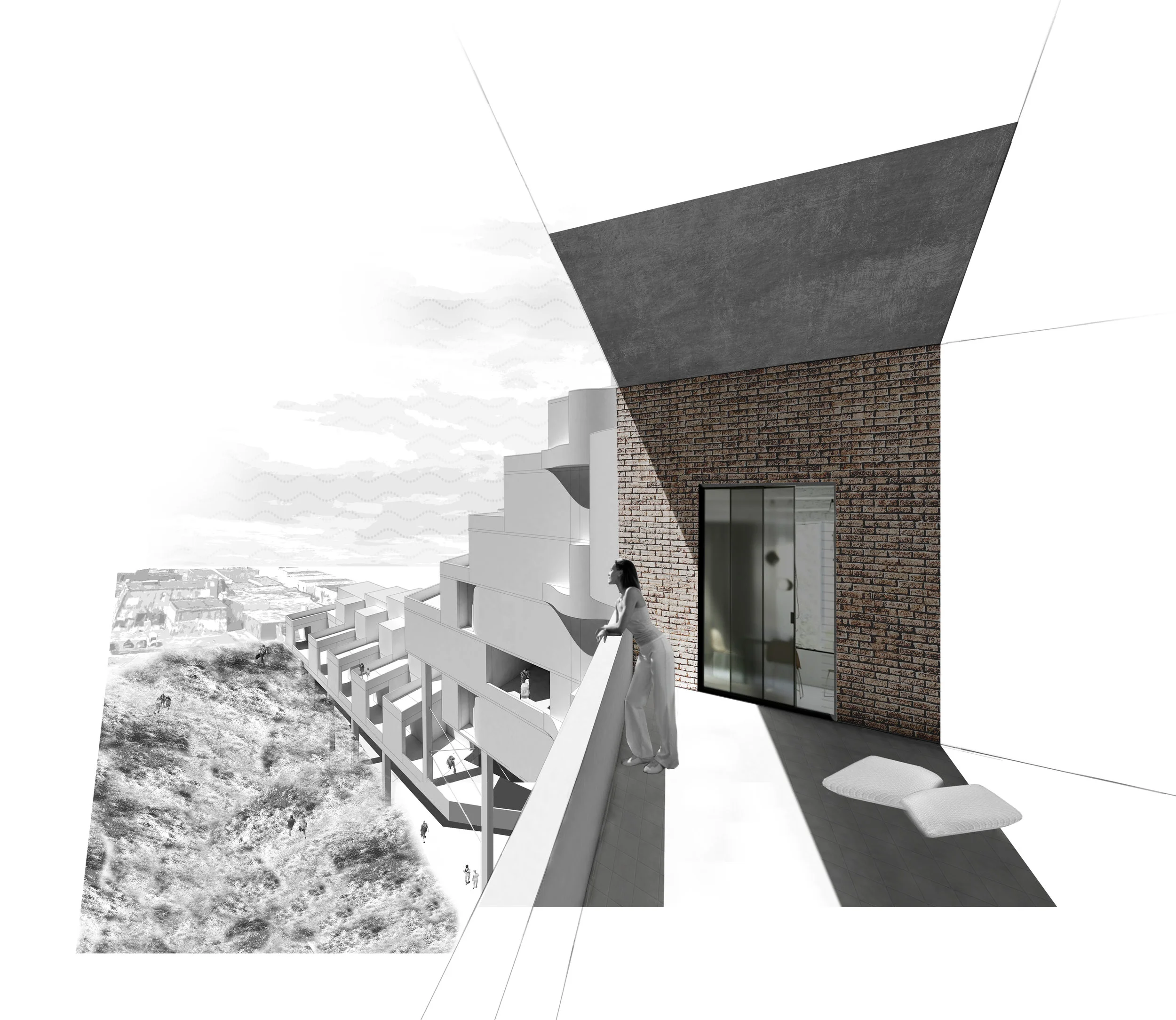  Balcony Rendering 