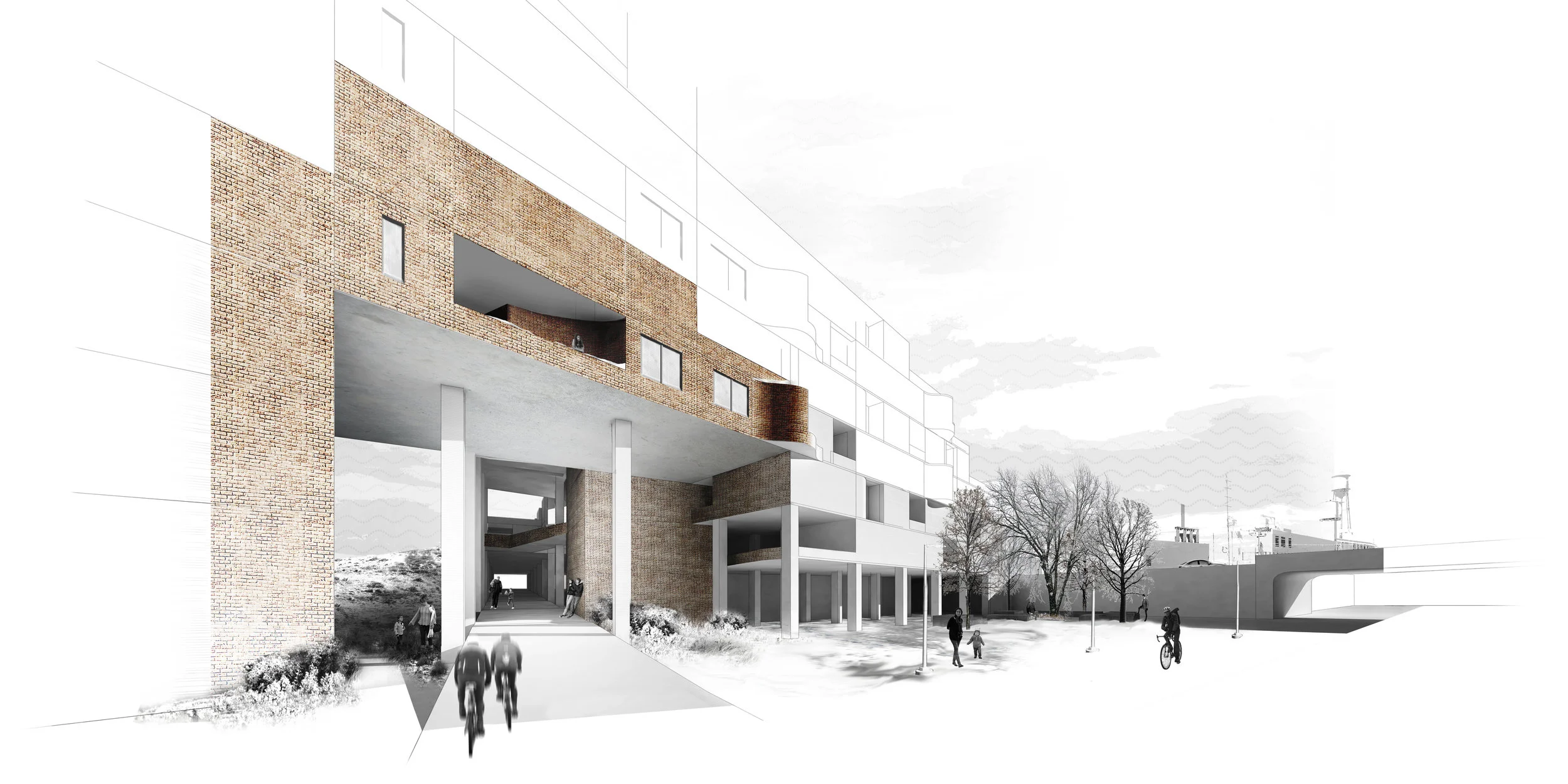  North View Rendering 