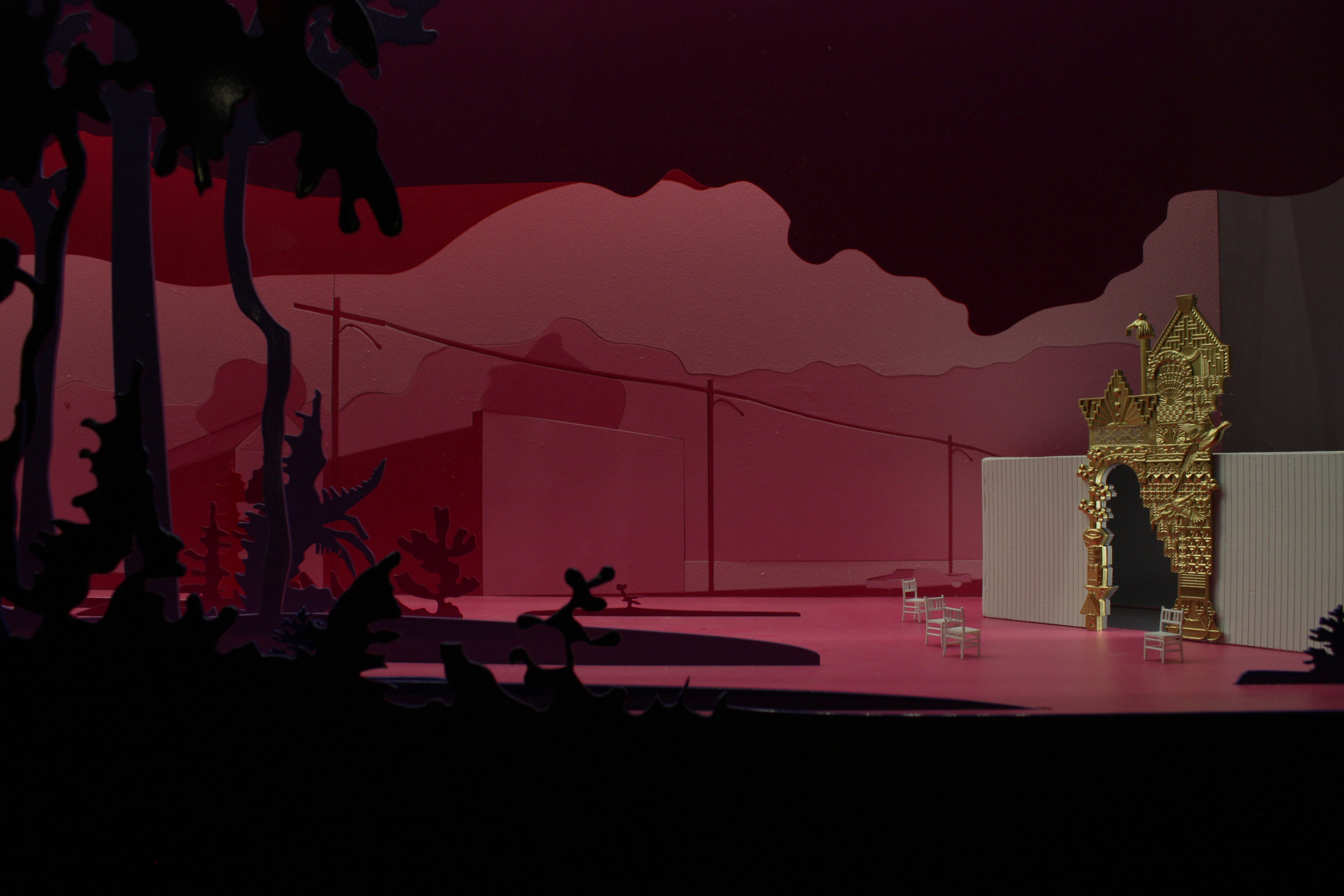  Detail showing Detroit Cultural Council Arch 