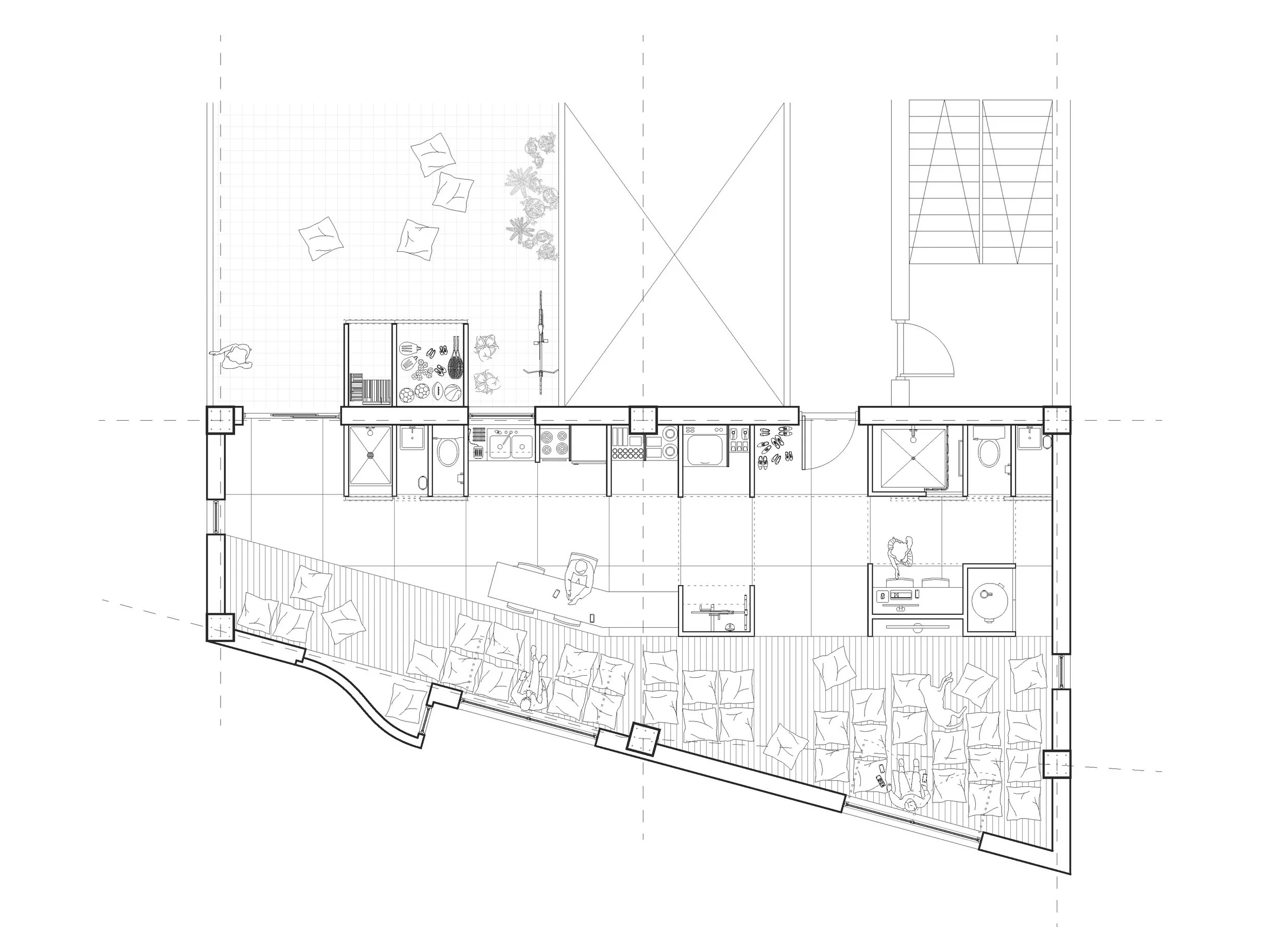  “Three bedroom” Unit 