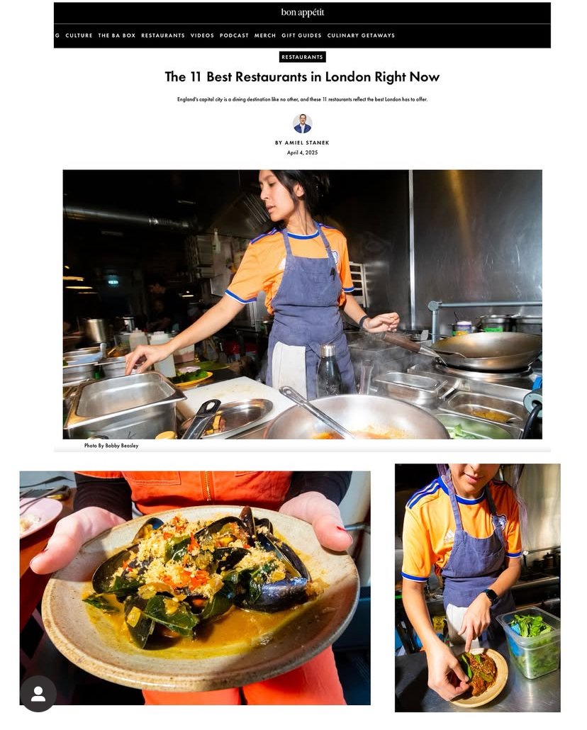 Bon appétit magazine -Bobby Beasley