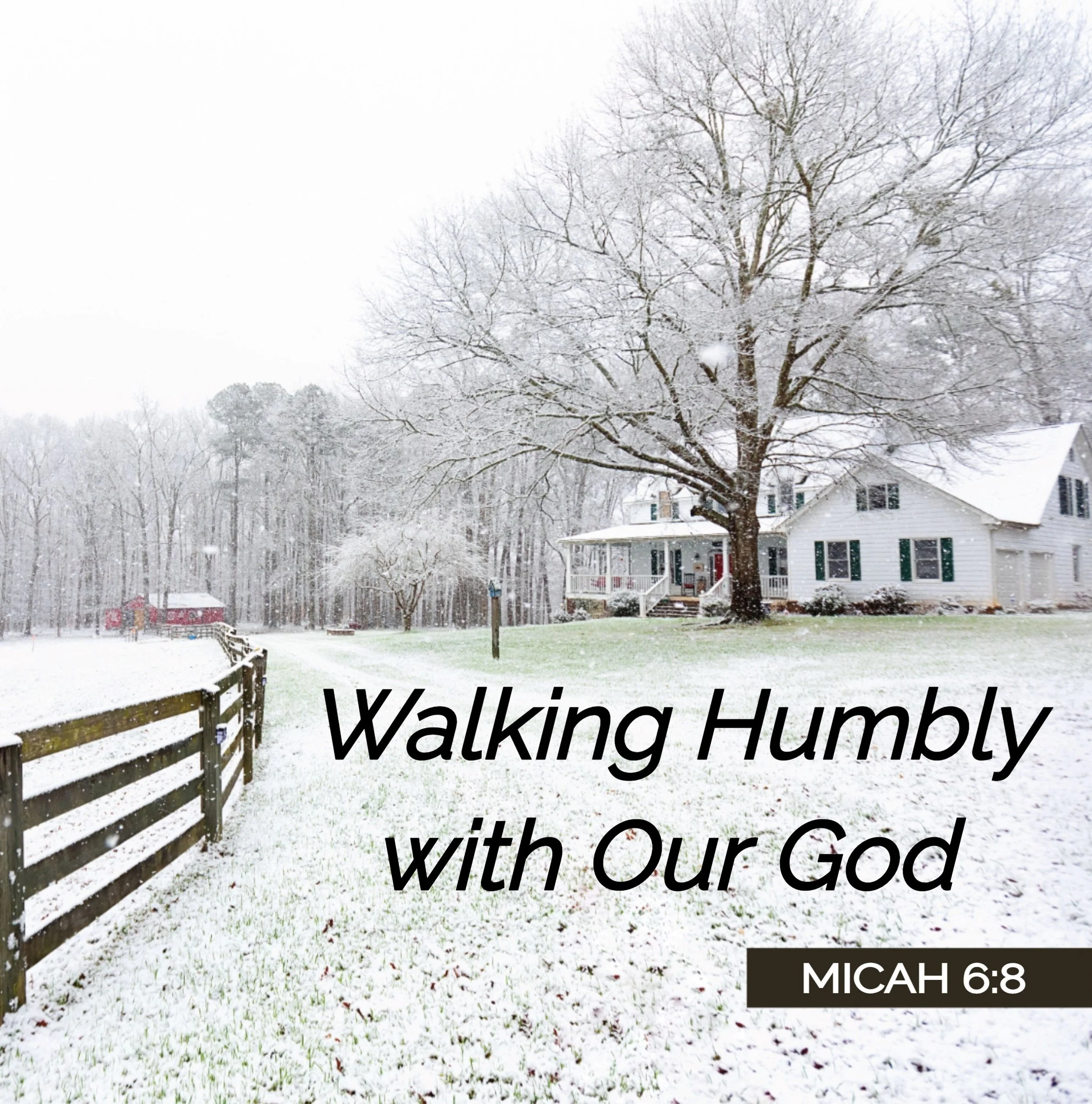Rochester, MN UCC - "Walking Humbly with Our God" - Micah 6:8